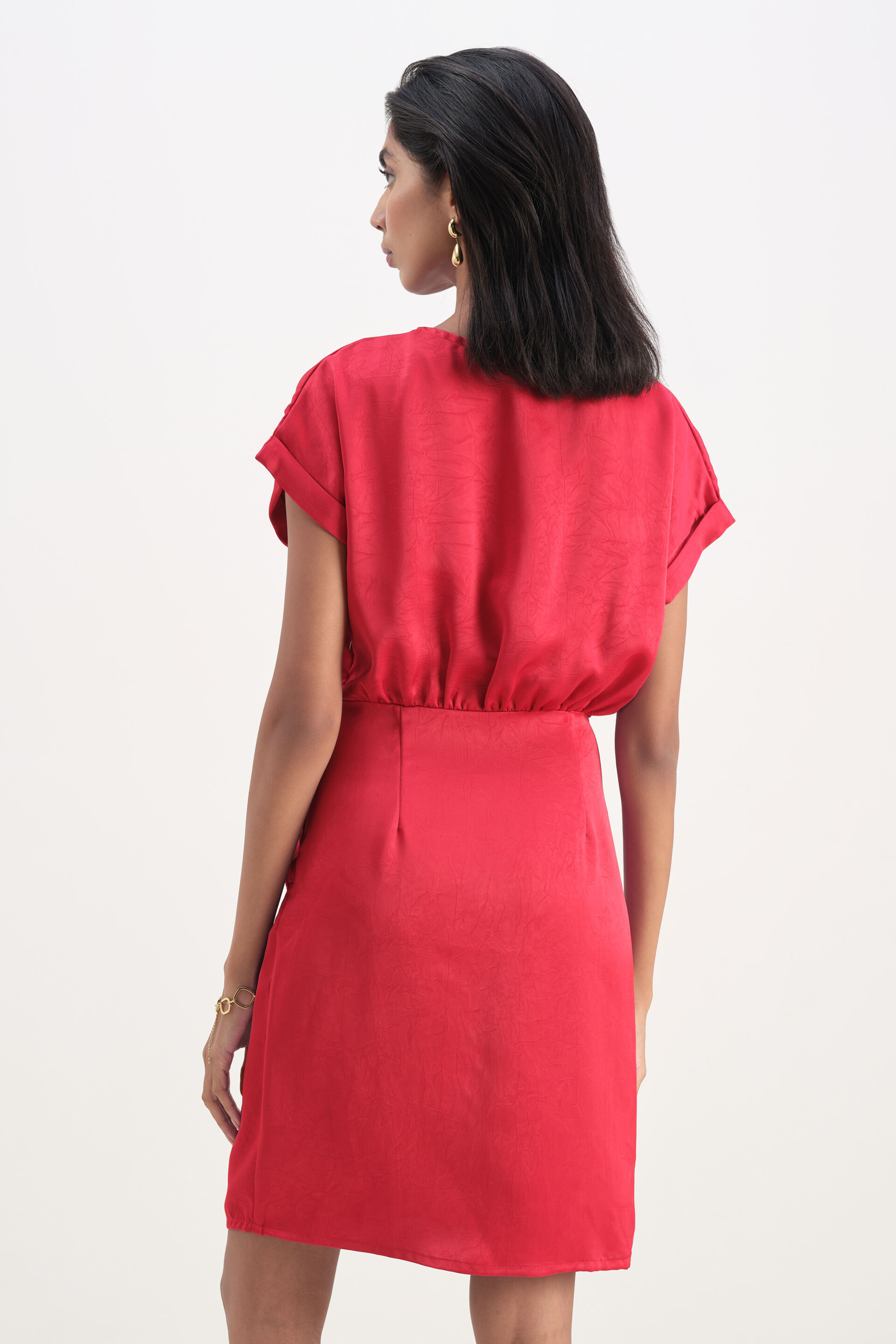 Crimson Affair Dress, Red, image 5